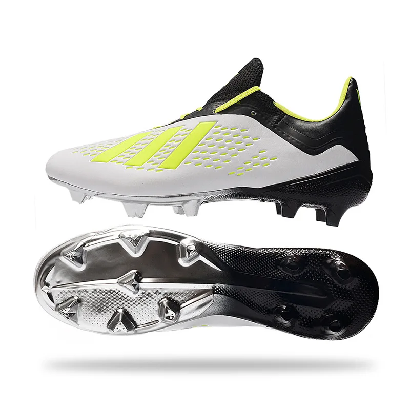 DAILOU Non-slip Wear-resistant Luminous Turf Football Shoes Male Spikes FG Training Broken Nail Soccer Cleats | Обувь
