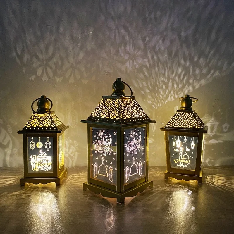 

Wrought Iron Wind Lanterns Crafts Arab Lanterns Study Room Lighting Glass Wind Lantern