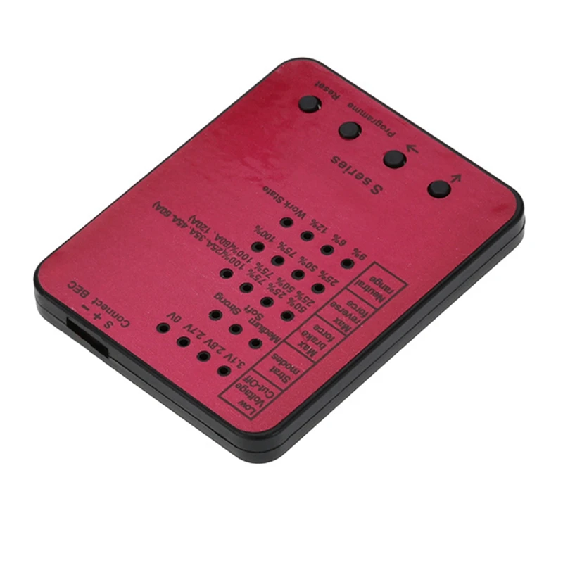 RISE-Programming Card для 45A/120A Rc автомобиля Esc Бесщеточный электронный регулятор скорости |