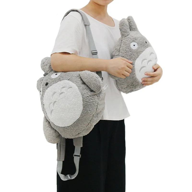 40 см милый мультяшный Детский плюшевый рюкзак с животными игрушка Тоторо