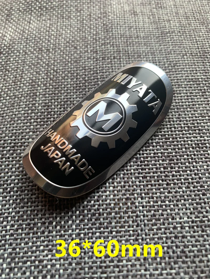 2x мията Винтажный Классический значок на голову велосипеда Алюминиевые наклейки