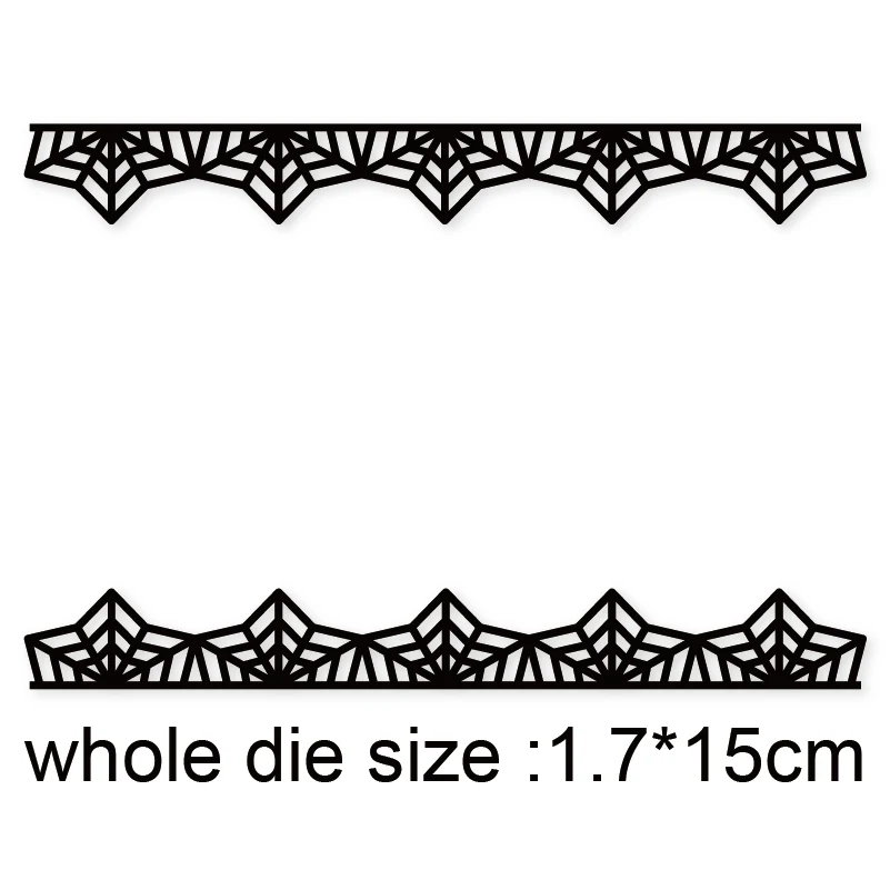 

Metal Cutting Dies cobweb stripe frame 2020 new arrival craft die Stencil For DIY Scrapbooking Paper/photo Cards Embossing Dies