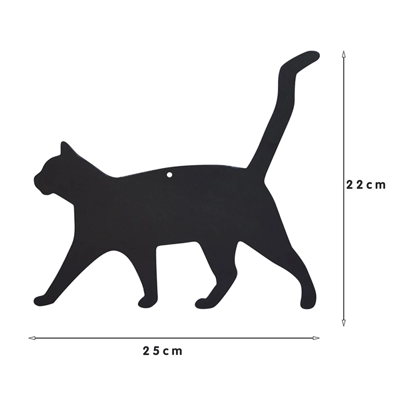 

Acrylic Cat Ornaments 4 Shape Cat Pendant Garden Garden Living Room Ornaments D Cat