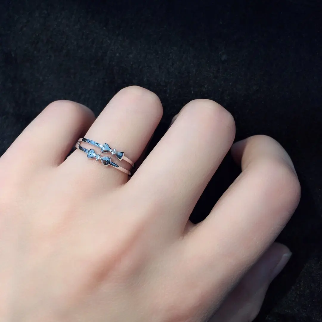 Кольцо с натуральным бриллиантом 18K золото чистое красивое кольцо драгоценными