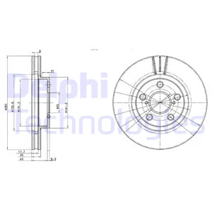 

DELPHI BG3347 98-01 AVENSIS