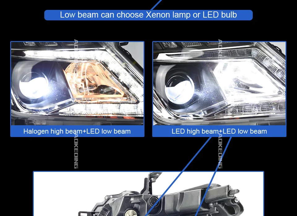 Фары для автомобиля Nissan Patrol Y62 2010- DRL дневные ходовые огни головная лампа светодиодный би ксеноновая лампа Противотуманные фары, аксессуары для автомобиля