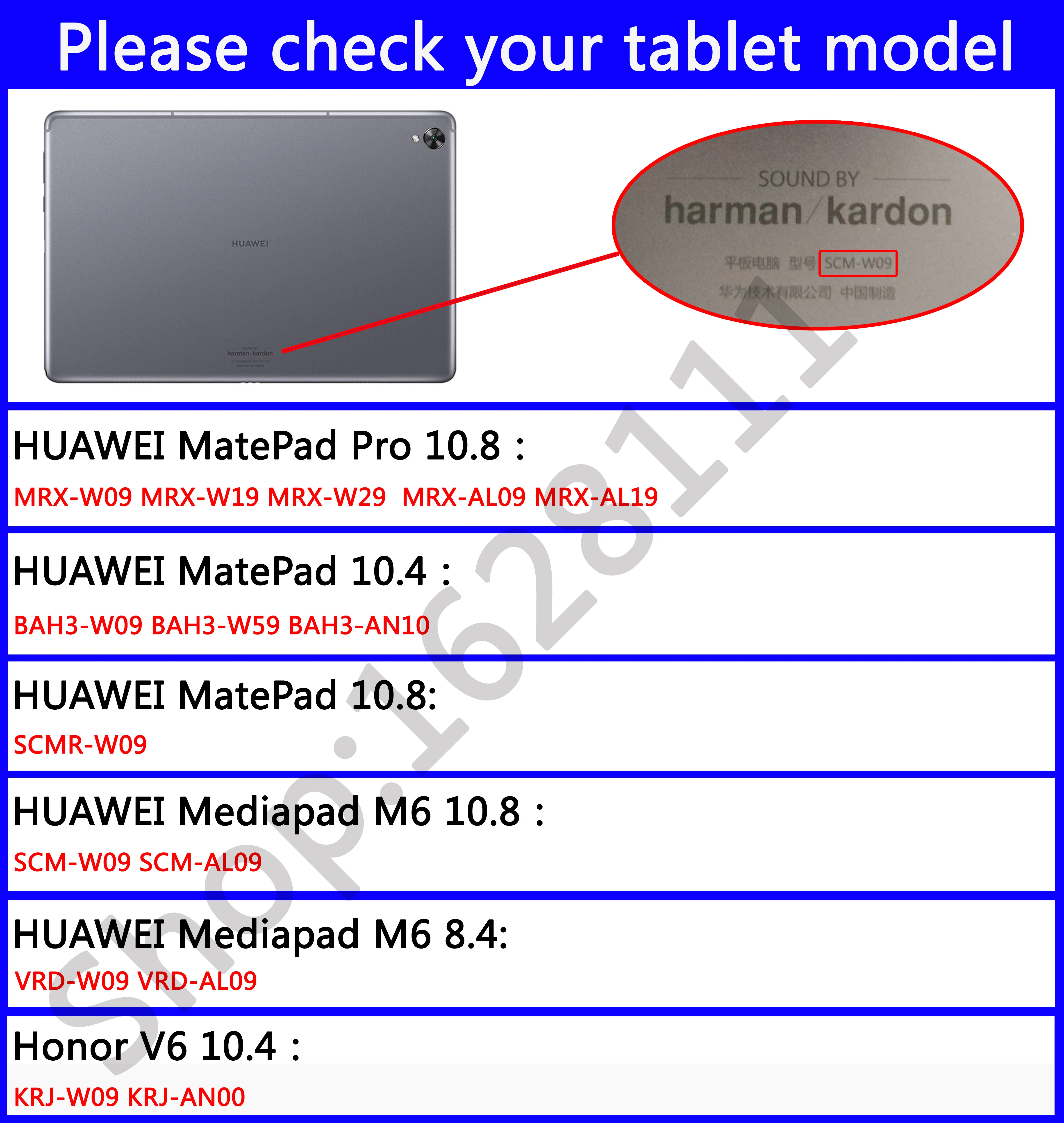 Чехол для Huawei MatePad Pro 10 8 Mediapad M6 4 дюйма 2019 Honor V6 2020 подушка безопасности Прозрачная