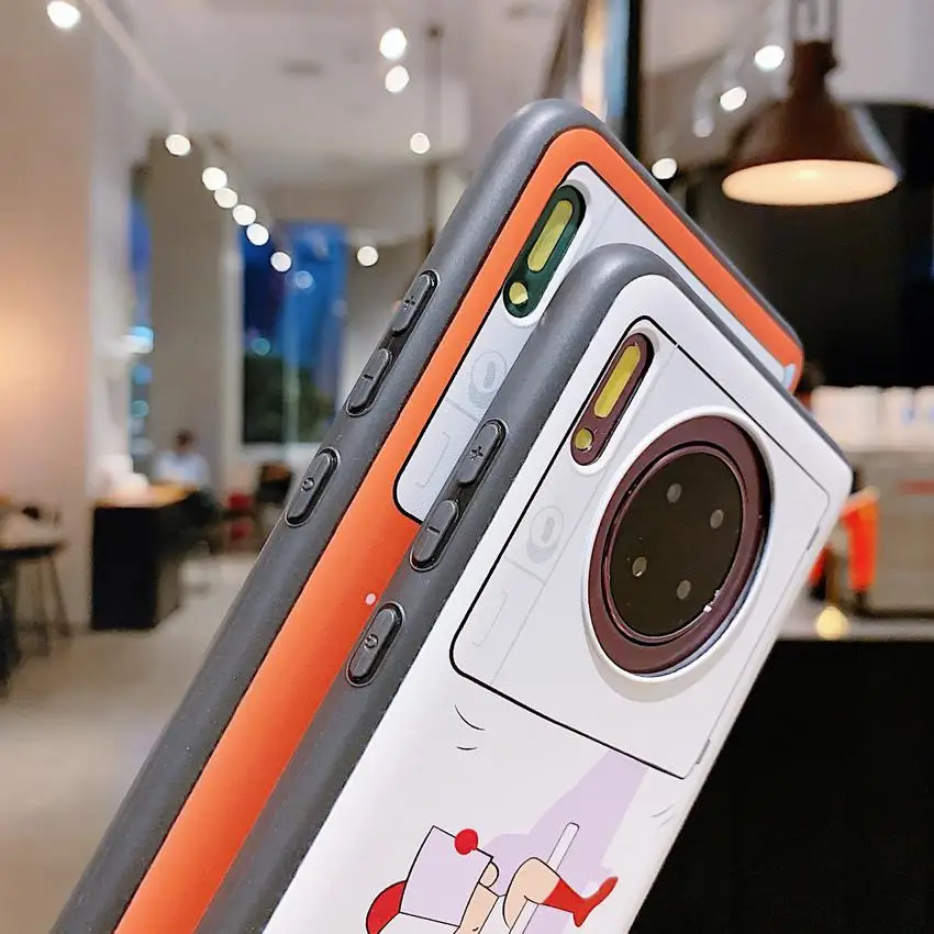 Easybyz для Huawei Mate30 Mate 30 Pro Чехол из ТПУ с мультяшным принтом стиральной машины чехол