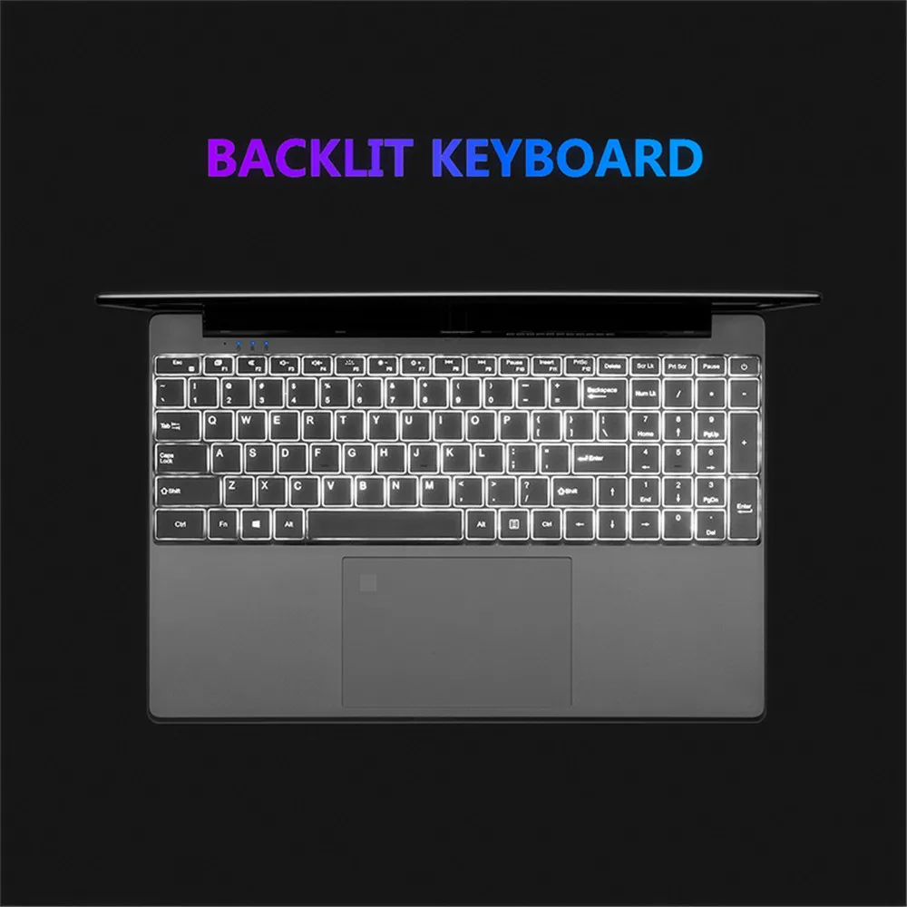 Дешевый ноутбук низкая цена акция 15 6 дюймов Windows 10 11 Pro 1920*1080 Intel J4125 8 Гб ОЗУ 128 ГБ/256