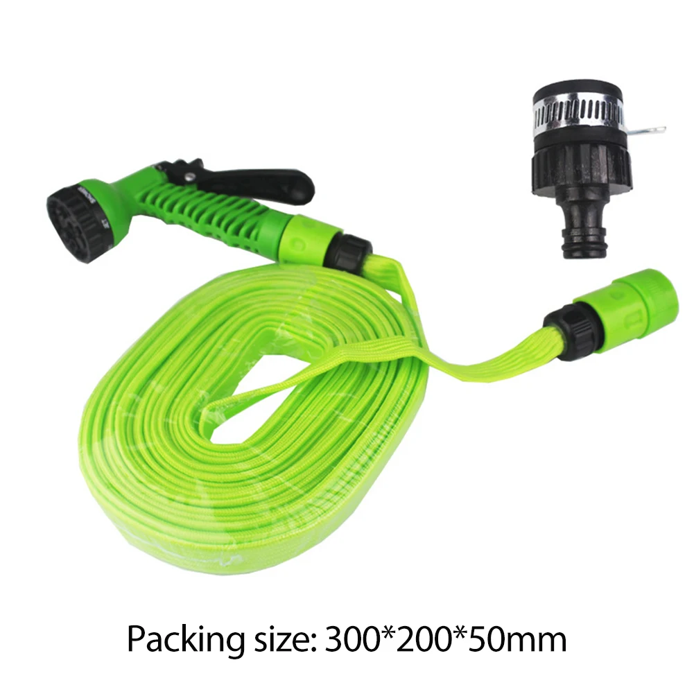 

Garden Lawn Hose Pipe Plastic High-pressure Watering Car Wash Spray Irrigation Hoses Pipe Kit With Sprinkler Nozzle Connector
