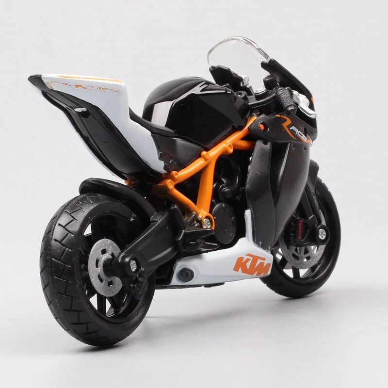 1:18 Масштаб Мини bburago KTM 1190 RC8 R спортивный велосипед литья под давлением модель игрушки superbike транспортные средства Мотоцикл цикл детский хобби сувенир