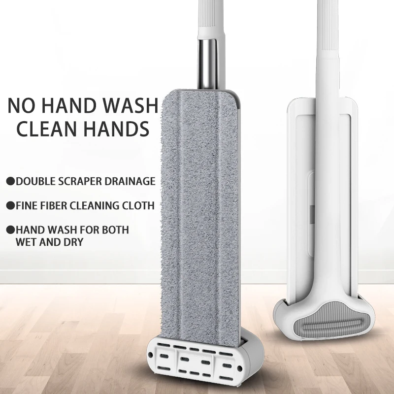 Швабра с микрофиброй для мытья пола насадкой|Швабры| |