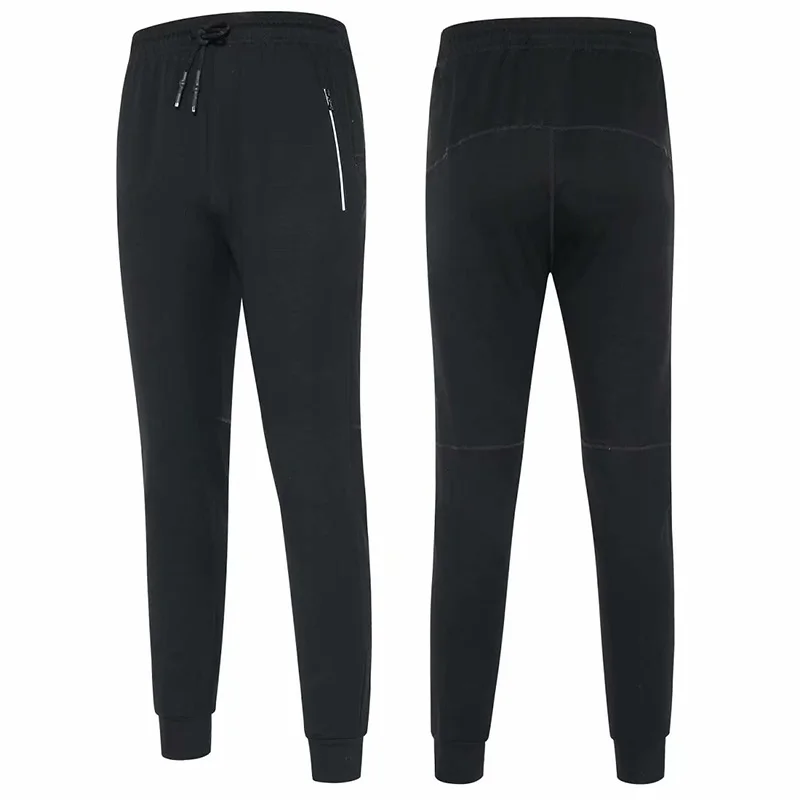 1Pcs Trousers Высококачественный Спортивный костюм для мужчин куртка для бега тренировочные штаны спортивный комплект кардиган с капюшоном толстые теплые костюмы для бега одежда для спортзала - Цвет: 1Pcs Trousers