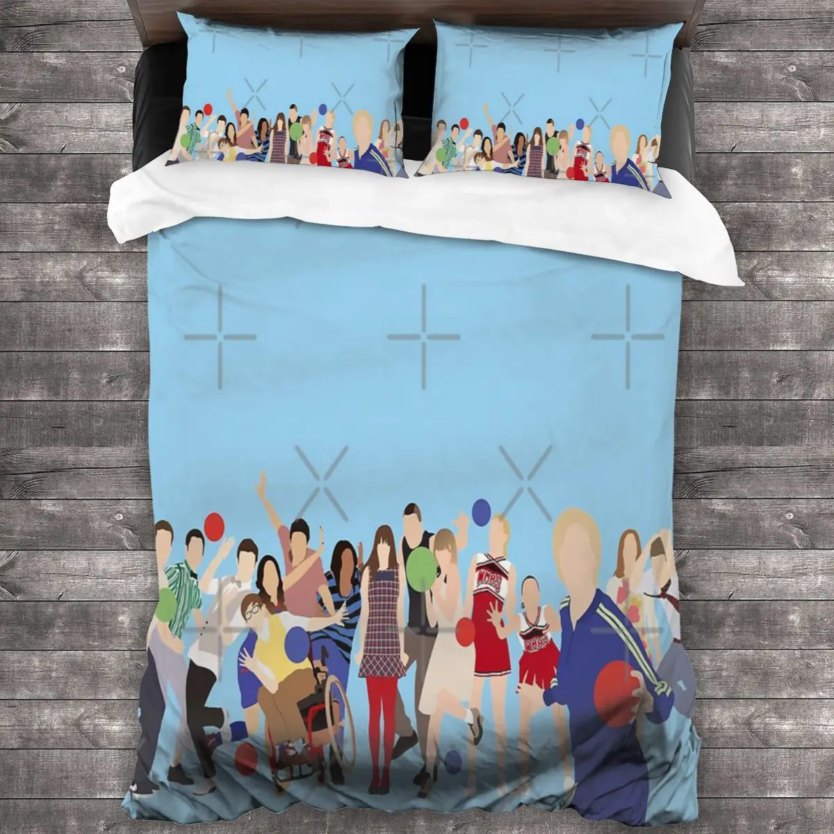 

Glee Characters Linens Bedspread Bedding Set Duvet Cover Bed Covers Bed Sheets 150 Double Bed Sheet