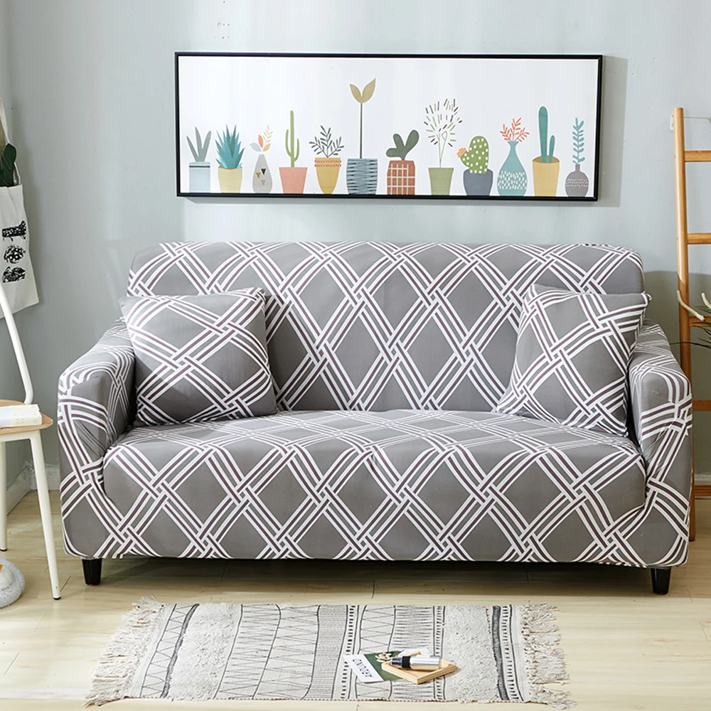 Чехлы для диванов 1/2/3/4 seater растягивающиеся полноразмерные секционные диванное