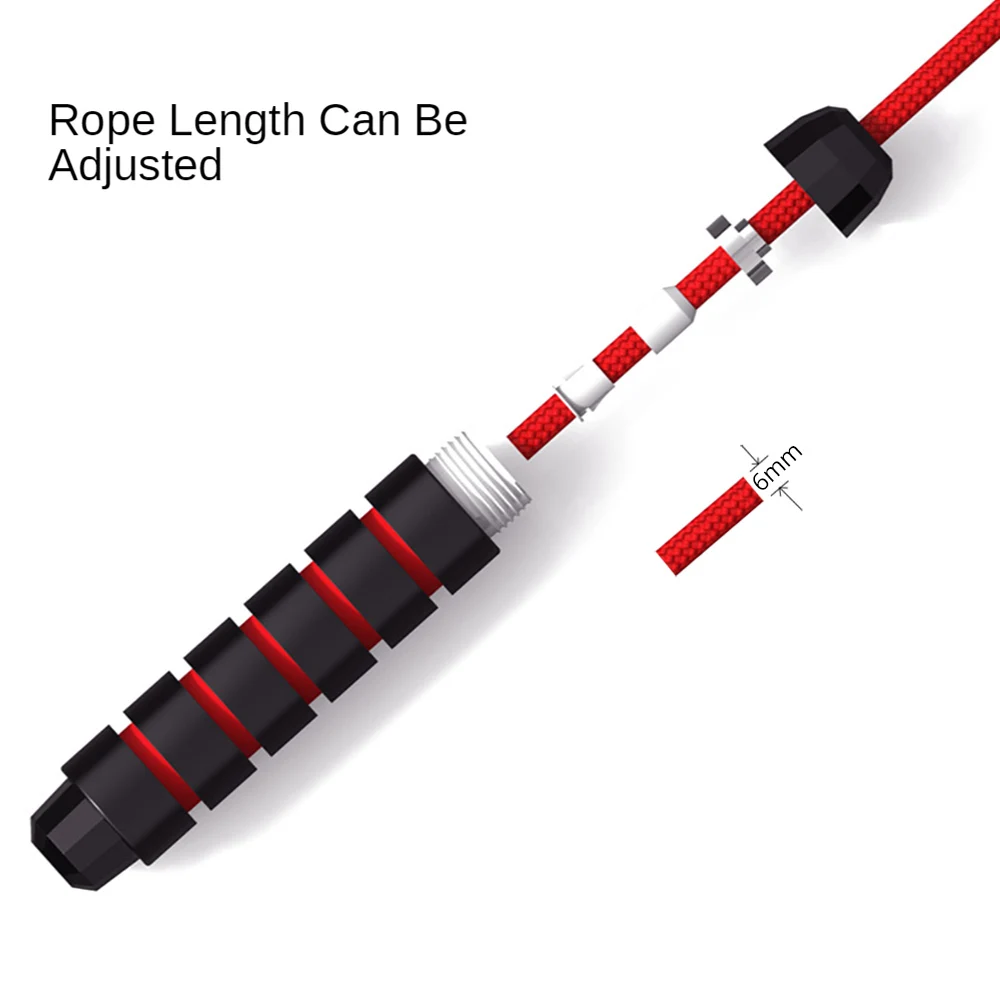 

Skipping Rope cotton Jump Ropes Adjustable Length For MMA Boxing Jumping Training Men Women Home Gym Workout Equipment
