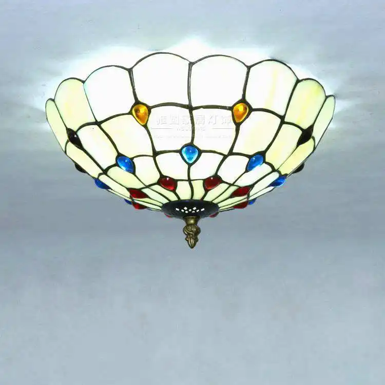 Винтажные средиземноморские потолочные светильники в стиле ретро|Потолочные