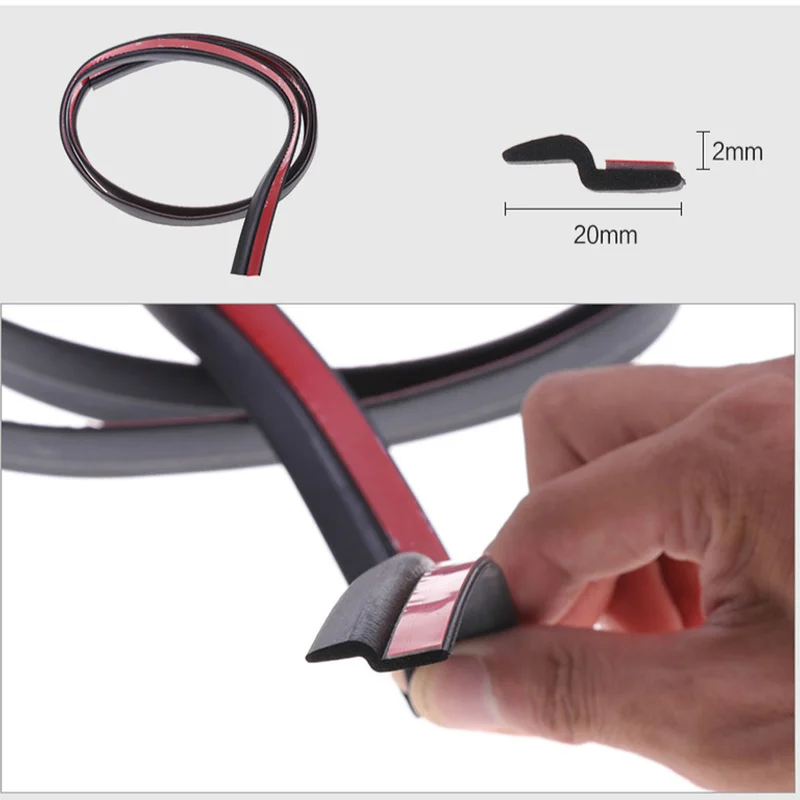 Z Тип уплотнение двери автомобиля Шум изоляционный уплотнитель резиновые