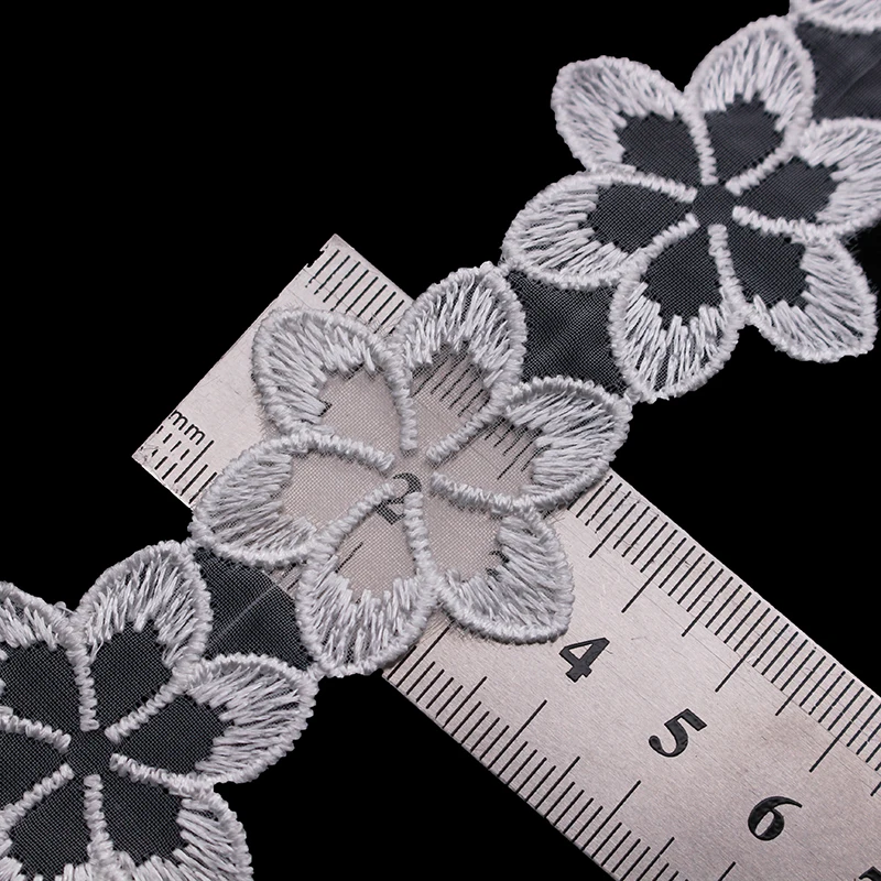 2 ярда/партия белая кружевная лента ширина см | Дом и сад
