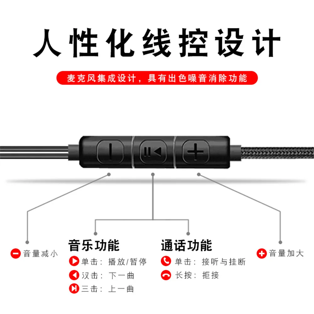 Оригинальные спортивные наушники Cosonic W1, наушники для бега, наушники в ухо, проводная гарнитура, наушники с микрофоном, микрофон для MP3, iphone, телефонов