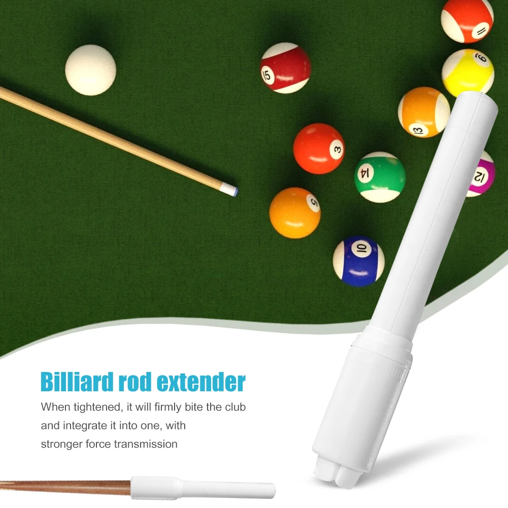 

Pool Cue Extension For Billiards Cue And Snooker Cue Stick Telescopic Adjustable Extension Butt Rod Stick Billiard Accessories