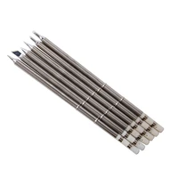 original lead free t13 soldering iron tips for bakon 950d rework soldering station various welding sting tips