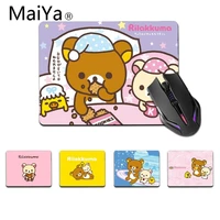 maiya kawaii rilakkuma kiiroitori customized mousepads computer laptop anime mouse mat top selling wholesale gaming pad mouse