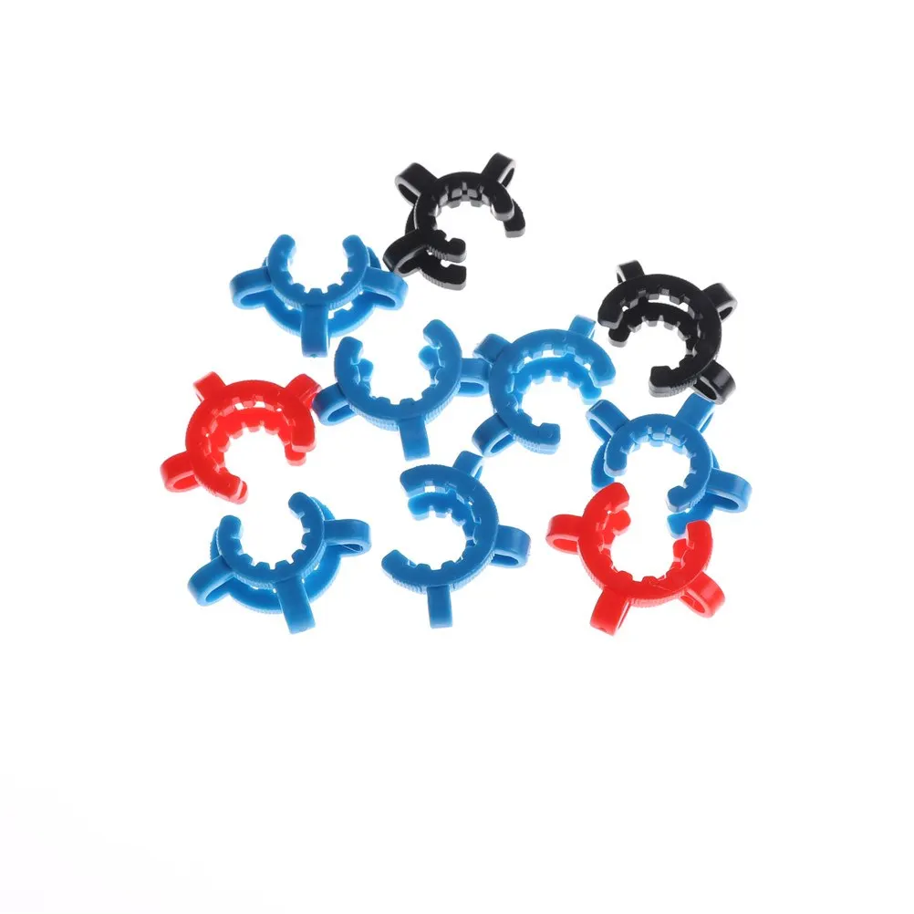 

High Quality 10pcs 14mm 24/29, Plastic Clamp Tongs Clip Keck For 24# Glass Ground Joint