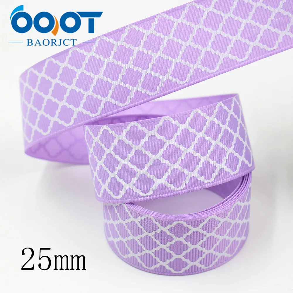 OOOT BAORJCT L-20324-147 25mm 10yards bronzing ribbons wedding party decoration materials DIY Handmade gift packaging | Дом и сад