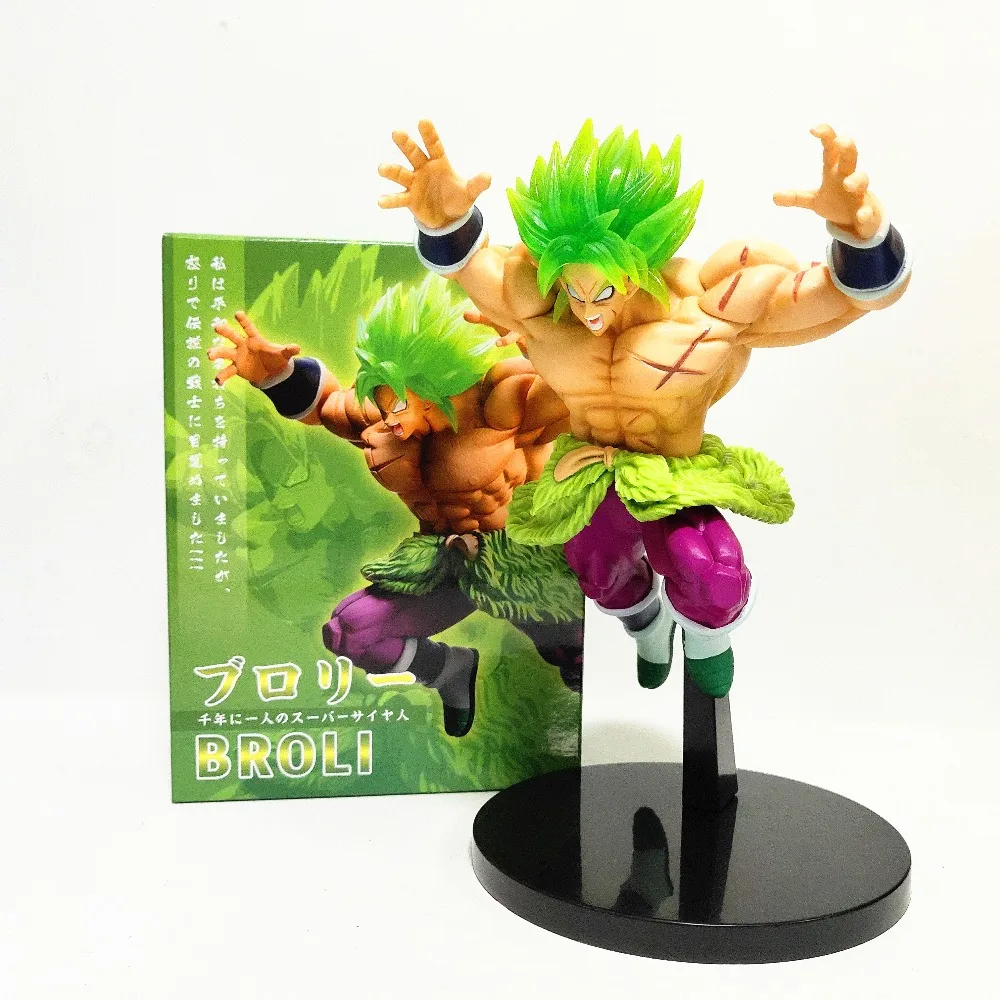 Dragon Ball Super Broly Super Saiyan ПВХ Фигурки фигурки аниме Dragon Ball Z Broli ichiban KUJI фигурка игрушки 210 мм