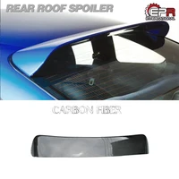 Carbon Dmax Wing Lip For Nissan S15 Silvia Carbon Fiber Dmax Roof Spoiler Body Kit Trim Racing Part For Silvia S15 Tuning