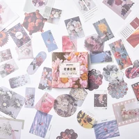 80pcs washi stickers pegatinas scrapbooking vintage landscape assorted stickers aesthetic kawaii autocollant stickers for kids