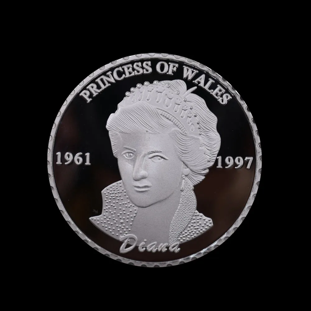 Коллекционная монета принцессы Дианы из Великобритании 5 шт./группа | Дом и сад