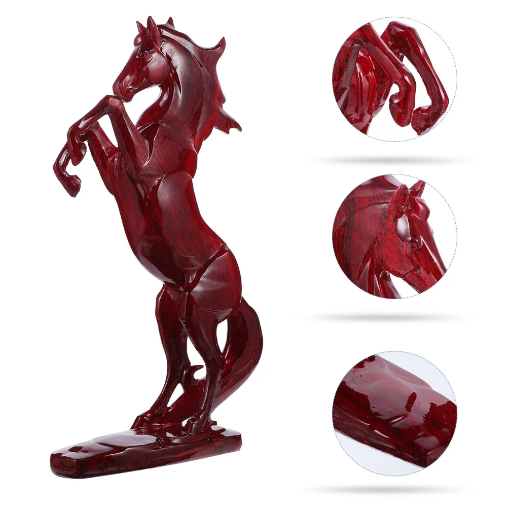 

Home Bedroom Cabinet Resin Horse Animal Decoration Ornament Horse Animal Statue