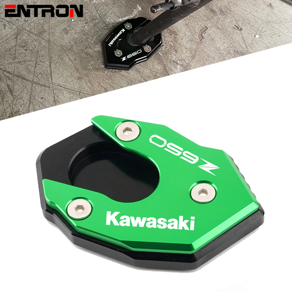 

For KAWASAKI Z650 Z 650 Ninja 2017-2020 High quality Motorcycle CNC Accessories Kickstand Sidestand Stand Extension Enlarger Pad