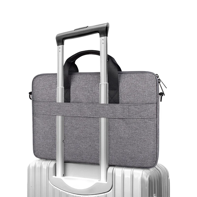 laptop bag sleeve case protective shoulder bag hp carrying case for pro13 14 15 6 inch macbook air asus acer lenovo dell handbag free global shipping