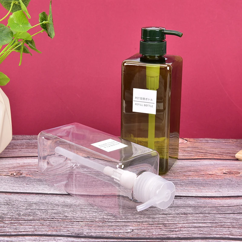 

650ml Plastic Empty Pump Dispenser Bottle Shampoo Lotion Shower Gel Bottle
