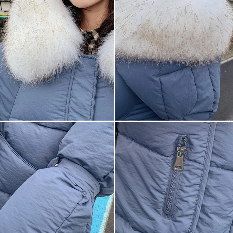 Новое поступление 2019 зимняя женская куртка свободное женское длинное пальто в