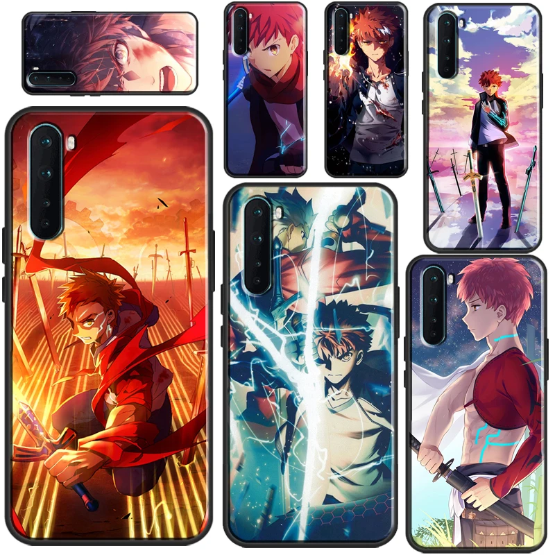 Чехол Shirou Emiya Fate Stay Night для OnePlus 9 10 Pro Nord2 8T 9R Coque OPPO Realme 8 8i C3 C21 GT Neo 2 Master | Мобильные