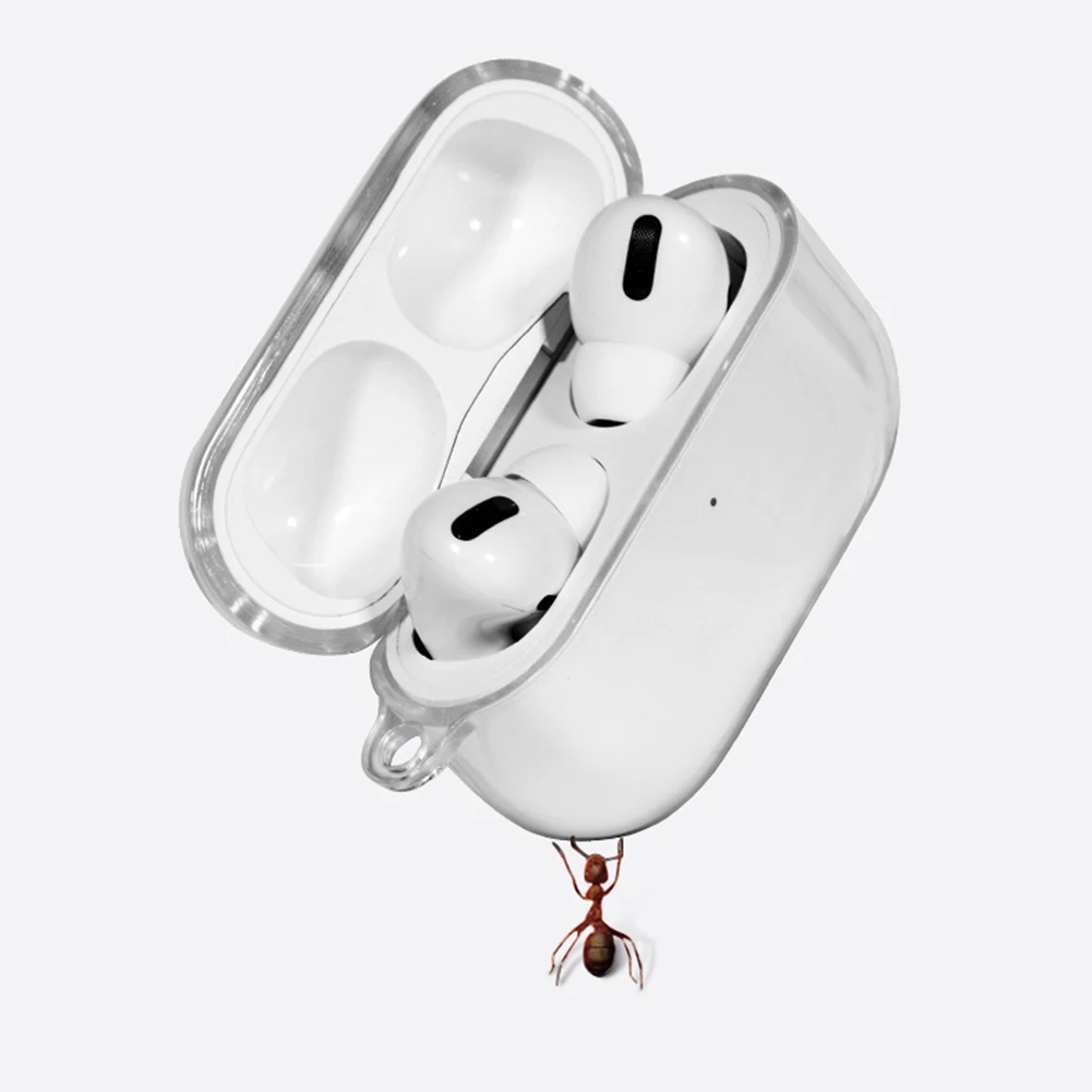 Кристально чистые наушники мягкий чехол для AirPods Pro 3 Силиконовая Беспроводная Bluetooth гарнитура противоударный Прозрачный чехол для Air Pod