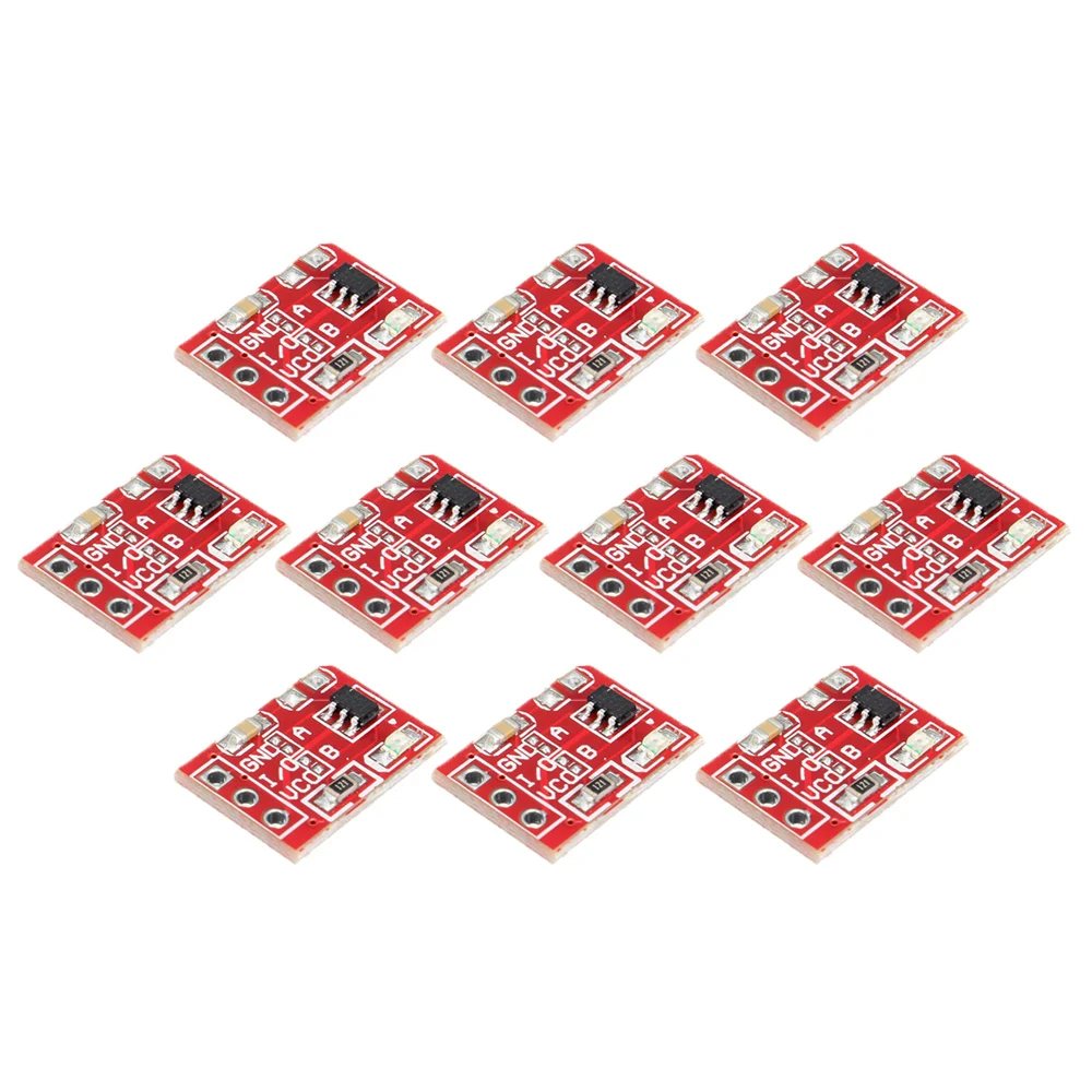 

10PCS Self-Locking/No-Locking 2.5-5.5V TTP223 Touch Key Switch Module1