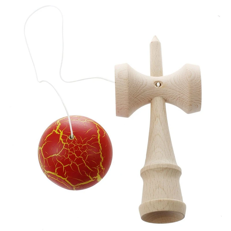 Crack paint шар Kendama умелое жонглирование игра мяч Японская Традиционная игрушка