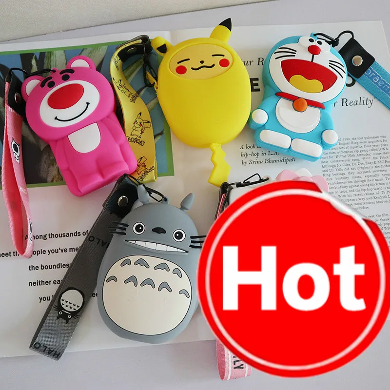 Лидер продаж разноцветный Кошелек для монет мультяшный кошелек смены плоский из