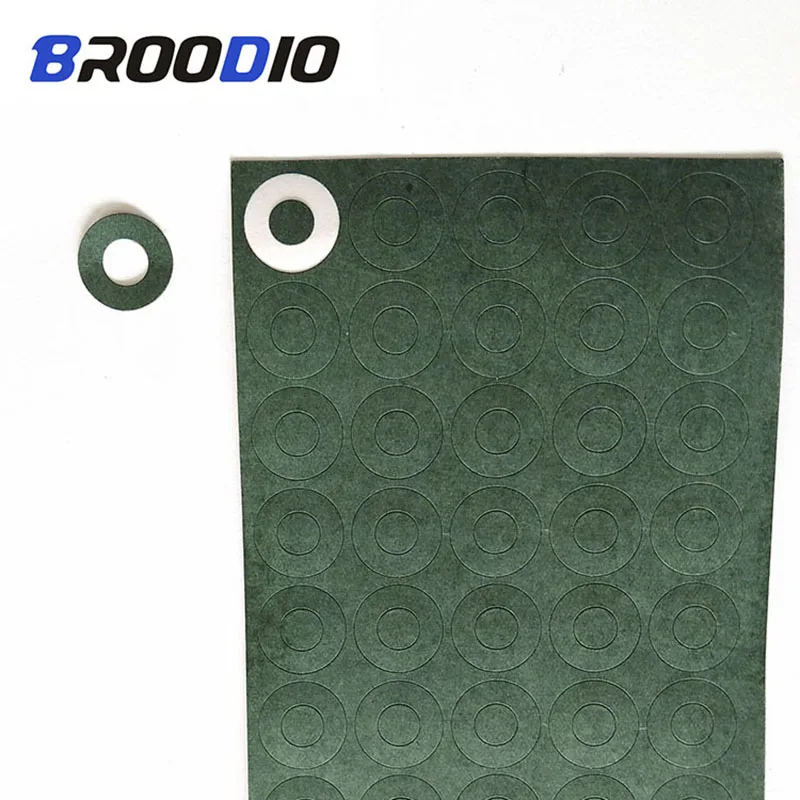 100 шт. 1S 18650 изоляционная прокладка батарея ячменная бумага батарейный отсек клей