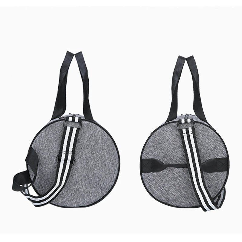 2021 Men grey Training Fitness Travel Handbag high capacity Sports Crossbag Outdoor Waterproof Nylon Sports Gym Bags
