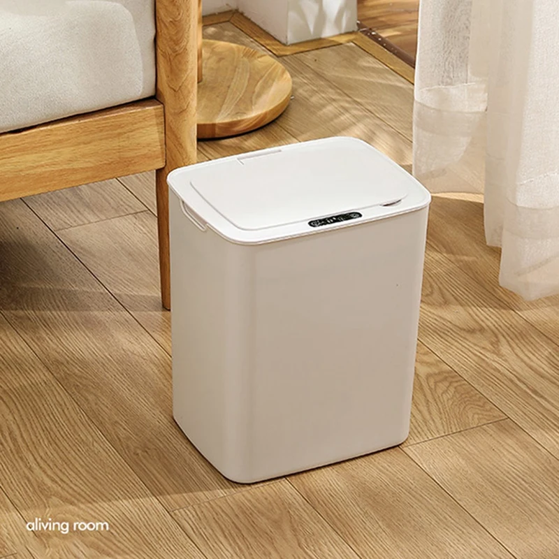 

HOT USB Automatic Sensor Dustbin Smart Sensor Trash Can Induction Waste Bin Eco-Friendly Dustbin Household Trash Bin