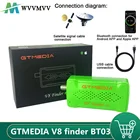 WvvMvv Подлинный Оригинальный V8 Finder BT03 Finder DVB-S2 спутниковый искатель лучше, чем satlink ws-6933 ws6906 обновление freesat bt01