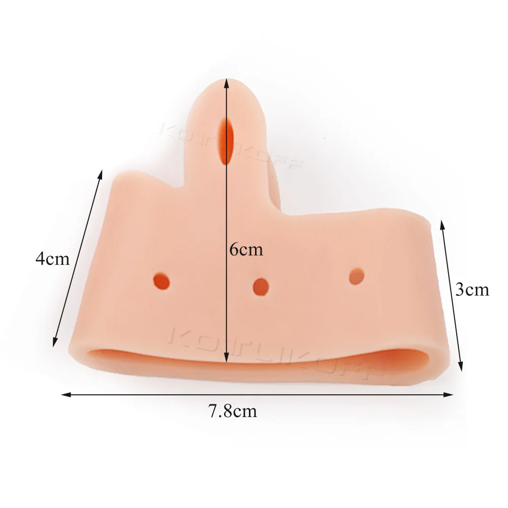 

Hallux Valgus Toe Thumb Correction Bunion Toe Separator Forefoot Protector Straightener Corrector Pain Relief Insert Insole