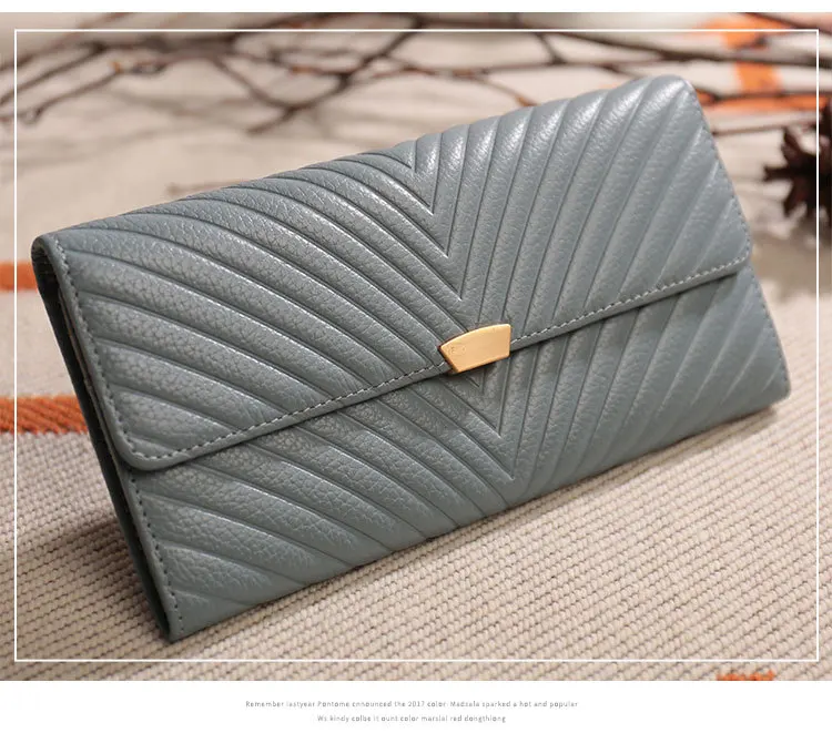 2020 новые женские 100% гарантировать лучшие Слои бумажник из коровьей кожи Простые