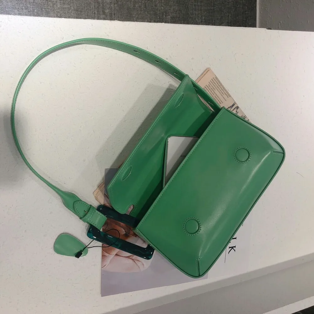 

Cowhide women's bag, retro flap handbag, portable small square bag, all-match shoulder bag 2021 spring and summer new women bag